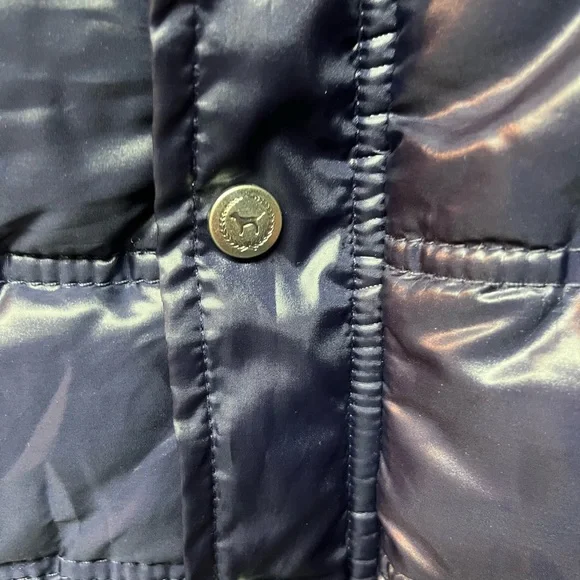 PINK Victoria's Secret Navy Plaid Lined Jacket - Picture 3 of 6